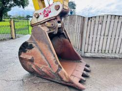 NEW HOLLAND KOBELCO E385 EXCAVATOR C/W ISUZU ENGINE & QUICK HITCH *VIDEO*
