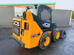 JCB 135HD SKIDSTEER LOADER*2990 HOURS*C/W BUCKET*YEAR 2018*VIDEO*