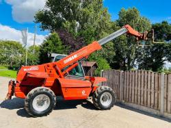MANITOU MLT628T 4WD TELEHANDLER *AG-SPEC* C/W PICK UP HITCH *VIDEO*