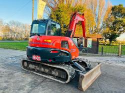 KUBOTA KX080-4A2 *YEAR 2020, 3022 HOURS* EXCAVATOR* C/W BUCKETS *VIDEO*
