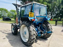 FORD 4610 4WD TRACTOR C/W TRIMA FRONT LOADER 