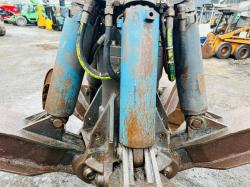 TEREX FUCHS HDMS 5 TINE HYDRAULIC SCRAP GRAB*YEAR 2015*VIDEO*