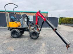NEUSON 850 ARTICULATED CRANE**C/W FASSI MICRO CRANE YEAR 2019*VIDEO*