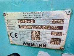 AMMANN AV12-2 VIBRATING DOUBLE DRUM ROLLER*C/W ROLL BAR*VIDEO*