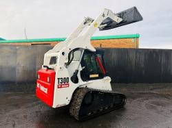 BOBCAT T300 TRACKED SKIDSTEER*READING 2450 HOURS*VIDEO*