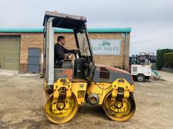 BOMAG BW138AD VIBRATING DRUM ROLLER*C/W DEUTZ ENGINE*VIDEO*