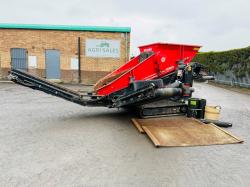 RED RHINO TRACKED 3 WAY MINI SCREENER*C/W REMOTE CONTROL*YEAR 2021*VIDEO*