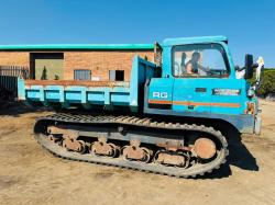 KUBOTA RG-60 TRACKED DUMPER*C/W JOYSTICK CONTROLS*VIDEO*