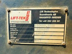 BOSS 556 HH SIDE LOADING FORK LIFT*C/W PALLET TINES*VIDEO*