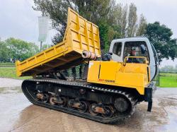 MOROOKA MST1500VD TRACKED DUMPER * 5875 HOURS * C/W RUBBER TRACKS *VIDEO*