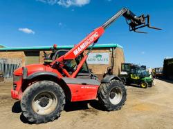 MANITOU MLT 627T TELEHANDLER*C/W PALLET TINES*YEAR 2011*VIDEO*