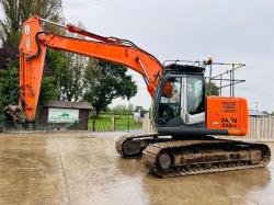 HITACHI ZX225USRLC-3 EXCAVATOR *YEAR 2013* C/W QUICK HITCH *VIDEO*