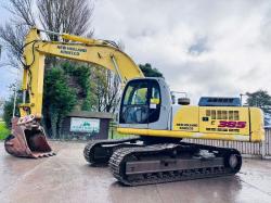 NEW HOLLAND KOBELCO E385 EXCAVATOR C/W ISUZU ENGINE & QUICK HITCH *VIDEO*