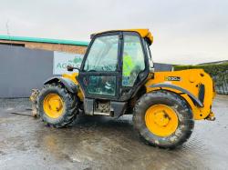 JCB 530-70 FARM SPECIAL 4WD TELEHANDLER *C/W PALLET TINES*VIDEO*