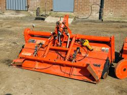 KUBOTA R16G/ RSP 16K ROTOVATORS* CHOICE OF 2*VIDEO*