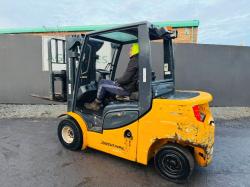 JUNGHEINRICH DFG 430S FORKLIFT*C/W PALLET TINES*VIDEO*
