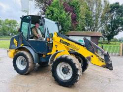KRAMER 418 4WD LOADING SHOVEL C/W QUICK HITCH & 4WS *VIDEO*