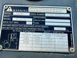 MITSUBISHI FG15N GAS FORKLIFT*C/W PALLET TINES*VIDEO*