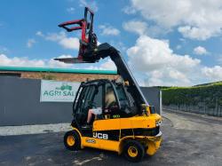 JCB 35D TELETRUK*YEAR 2018*C/W HYDRAULIC BAIL GRAB*VIDEO*