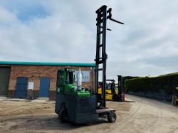 COMBILIFT C4000 DIESEL TRUCK MOUNTED FORKLIFT*C/W FORK POSITIONER*VIDEO*