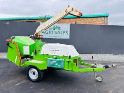 GREEN MECH CM170 TOWABLE WOOD CHIPPER*C/W ISUZU ENGINE*VIDEO*