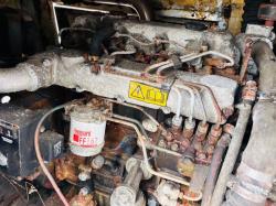 STATIC MARINE CRANE *C/W* PERKINS POWER PACK* OIL & DIESEL TANK*VIDEO*