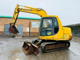 KOMATSU PC60 EXCAVATOR *C/W 2 BUCKETS*VIDEO*