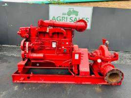 CUMMINGS N-855-F 6 INCH WATER PUMP *C/W 6 CYLINDER ENGINE*VIDEO*