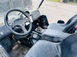 YAMAHA RHINO 700 PETROL 4WD UTV *ROAD REGISTERED* C/W CAMO WRAP *VIDEO*