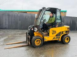 JCB TLT 35E 4X4 TELETRUK*C/W PALLET TINES*VIDEO*