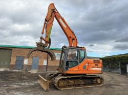 DOOSAN DX140LC EXCAVATOR*YEAR 2012*C/W GRAPPLE*VIDEO*