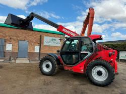 MANITOU MLT 741 TURBO TELEHANDLER*C/W BUCKET*AG SPEC*VIDEO*