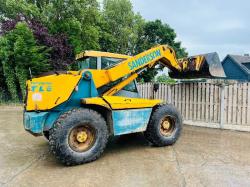 SANDERSON TL6MT 4WD TELEHANDLER  *VIDEO*