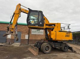 JCB JS160W WHEELED MATERIAL HANDLER*YEAR 2015*VIDEO*
