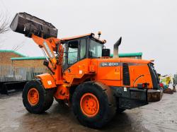 DOOSAN DL200-3 LOADING SHOVEL*C/W BUCKET*YEAR 2015*VIDEO*