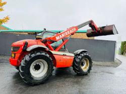 MANITOU MLT 526T TELEHANDLER*C/W BUCKET AND TINES*VIDEO*