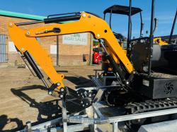 *NEW*JPC HT12 EXCAVATOR*CHOICE OF 2*C/W TWIN AXLE TRAILER*VIDEO*