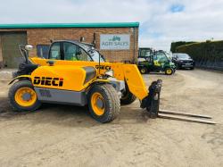 DIECI 190 TELEHANDLER*C/W PALLET TINES*VIDEO*