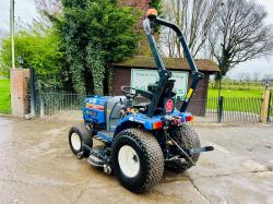 ISEKI TM3265 4WD COMPACT TRACTOR *446 HOURS* C/W MOWER DECK & ROLE BAR *VIDEO*