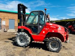 MANITOU M30-4 FORKLIFT*C/W PUH*YEAR 2016*5071 HOURS*VIDEO*