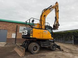JCB JS160W WHEELED MATERIAL HANDLER*YEAR 2015*VIDEO*