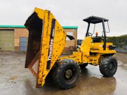 THWAITES 6000 STRAIGHT TIP DUMPER*C/W PERKINS ENGINE*VIDEO*