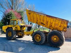 VOLVO BM 6X6 ARTICULATED DUMP TRUCK C/W HYDRAULIC TIP *VIDEO*