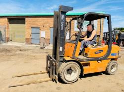 SAMSUNG SF30D FORKLIFT*C/W PALLET TINES*VIDEO*