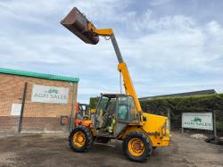 JCB 520-55 TELEHANDLER*C/W BUCKET*VIDEO*