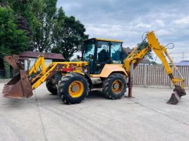 FERMEC 960 4WD EQUAL WHEELED BACKHOE DIGGER C/W REAR QUICK HITCH 
