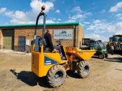 THWAITES 1 TONNE HIGH TIP DUMPER*YEAR 2019*ONLY 1504 HOURS*VIDEO*