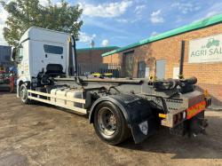 MERCEDES 1835 ACTROS HOOKLOADER LORRY*YEAR 2015*VIDEO*