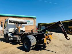 DAF LF45.170 HOOK LOADER LORRY*C/W MULTILIFT XR HOOKLOADER*VIDEO*