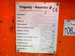 HAULOTTE COMPACT 10DX MANLIFT*READING 2462 HOURS*VIDEO*